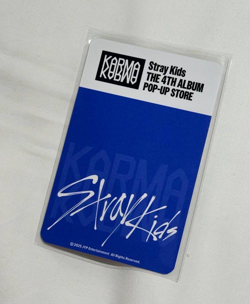 Stray Kids Felix & Huynjin Karma photocard