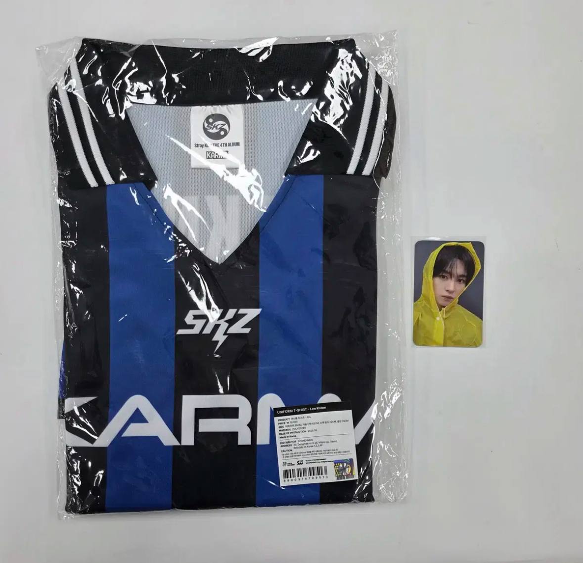 УНІФОРМА Stray Kids LeeKnow KARMA + ФОТОКАРТКА