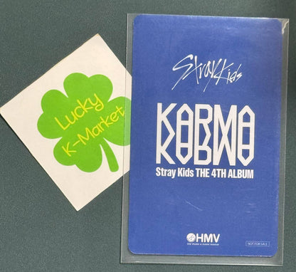 Stray Kids HYUNJIN KARMA HMV POB PHOTOCARD