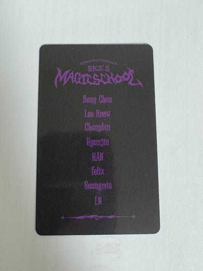 Stray Kids Hyunjin MAGIC School Photocard