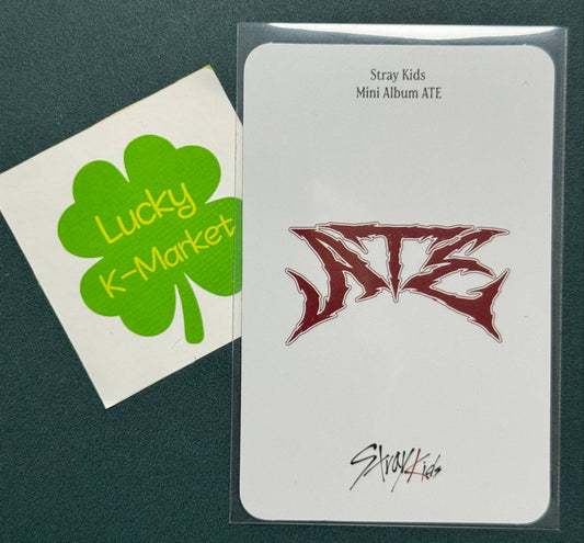 Stray Kids I.N YES 24 POB PHOTOCARD