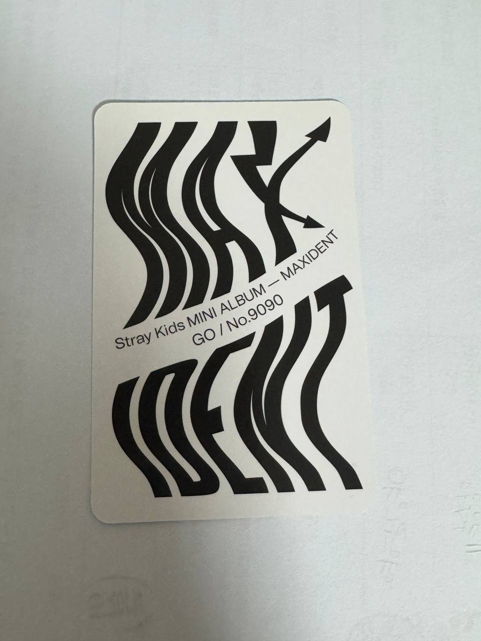 Stray Kids Hyunjin MAXIDENT Photocard