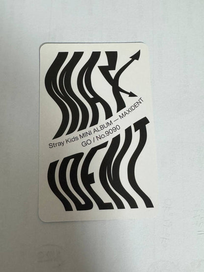 Stray Kids Hyunjin MAXIDENT Photocard