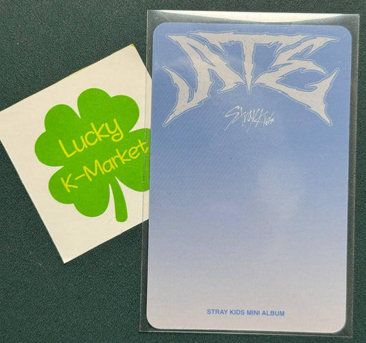 Stray Kids FELIX ATE PHOTOCARD