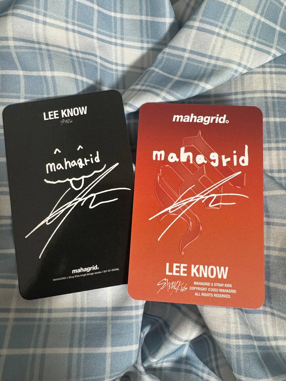Stray Kids LEE KNOW mahagrit photocard !!!SET ONLY!!!