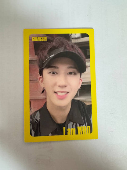 Stray Kids Changbin I AM WHO Photocard