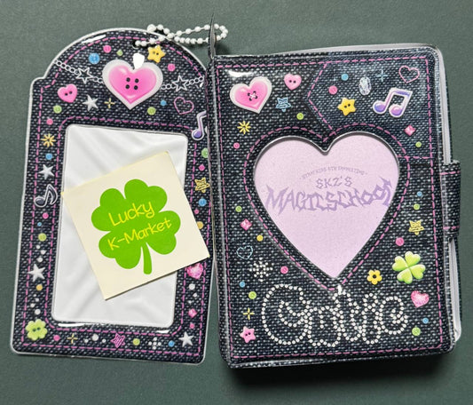 Photocard Binder and Keyring Set