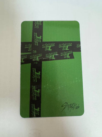 Stray Kids LEE KNOW Christmas EVEL Photocard