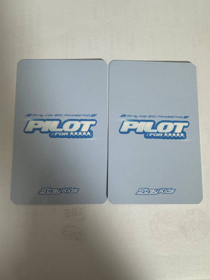 Stray Kids LEE KNOW PILOT "SET" Photocard
