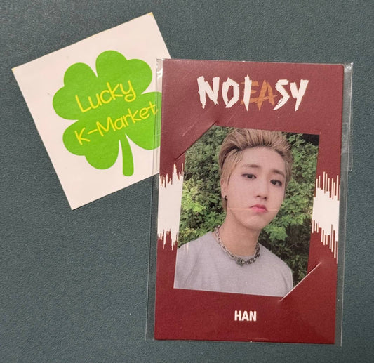 Stray Kids HAN NOEASY pob PHOTOCARD