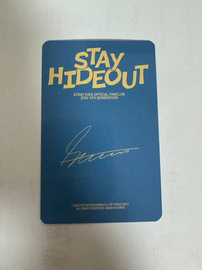 Stray Kids Seungmin HIDE OUT Photocard