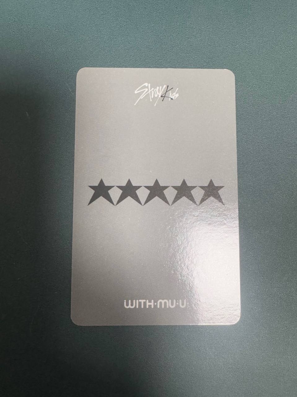 Stray Kids Bangchan 5-star WITH MU U Photocard
