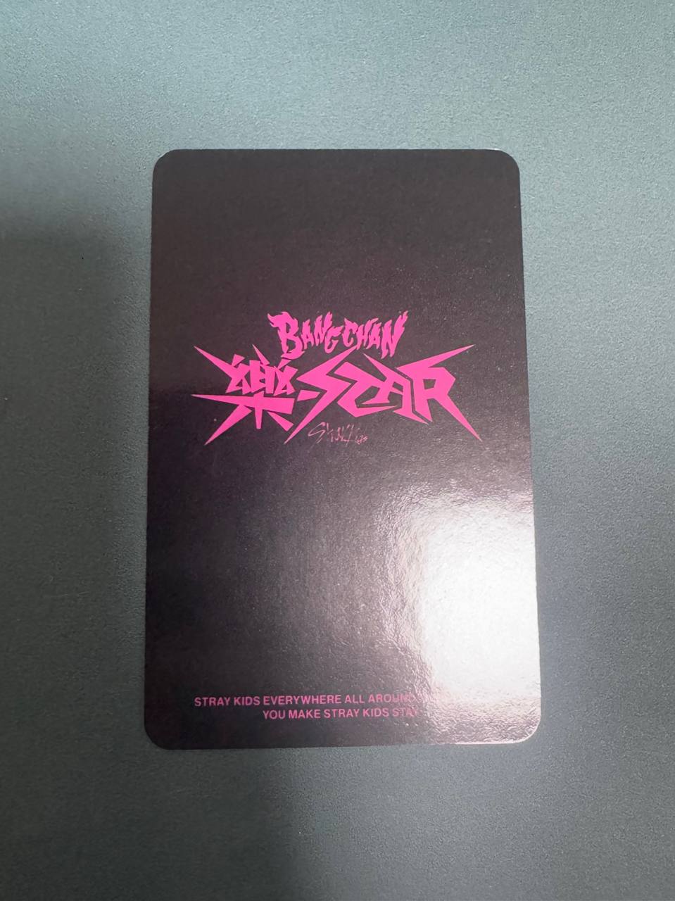 Stary Kids Bangchan ROCKSTAR music plant Photocard