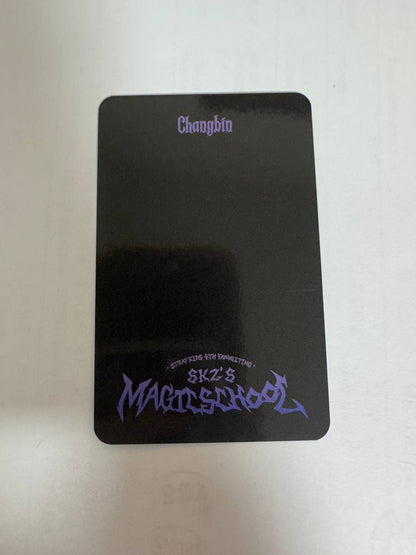 Stray Kids Changbin MAGIC SCHOOL Photocard