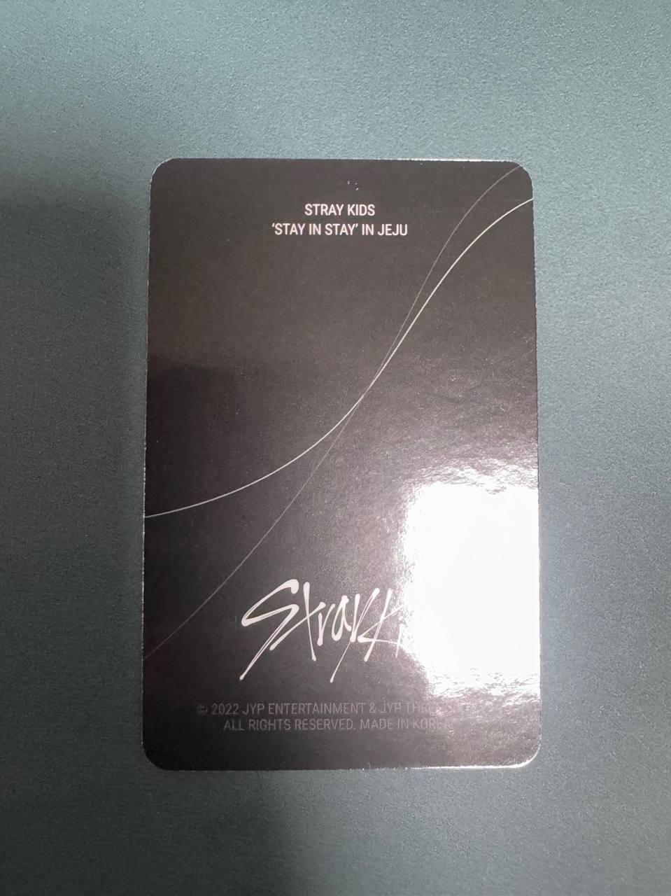 Stray Kids Bangchan STAY in jeju Photocard