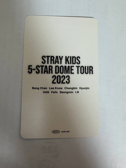 Stray Kids Changbin 5-STAR DOME Photocard