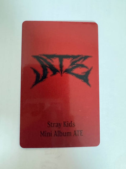 Stray Kids LEE KNOW ATE JYP Shop Photocard