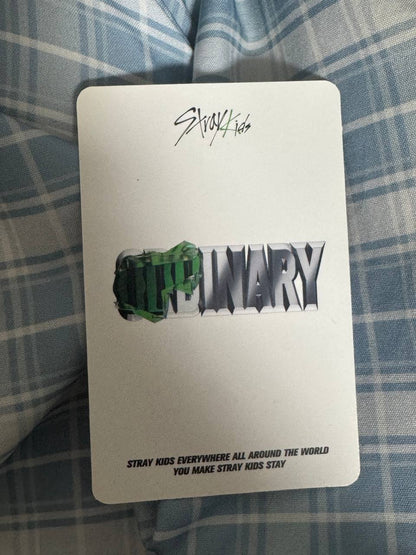 Stray Kids LEE KNOW ODDINARY ALADIN Photocard
