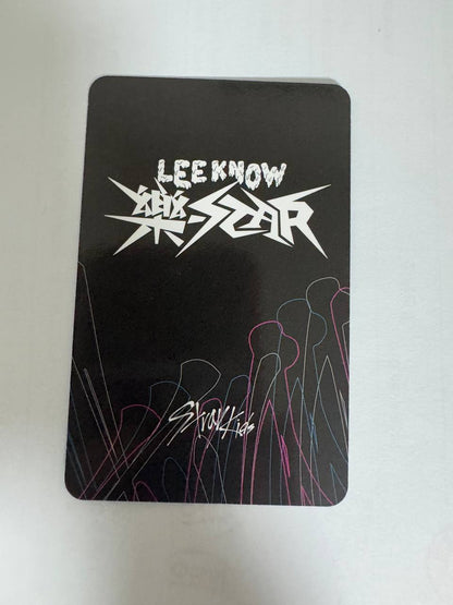 Stray Kids LEE KNOW ROCKSTAR NEMO Photocard