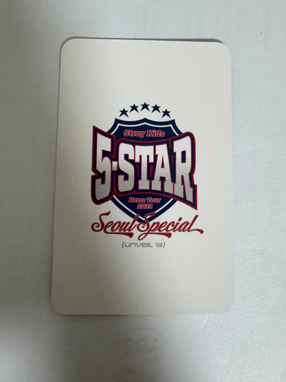 Stray Kids LEE KNOW 5-STAR 2023 DOME TOUR Seoul special Photocard