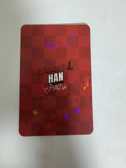 Stray Kids HAN Christmas EVEL Photocard