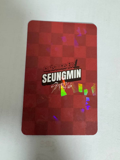 Stray Kids SEUNGMIN Christmas EVEL Photocard