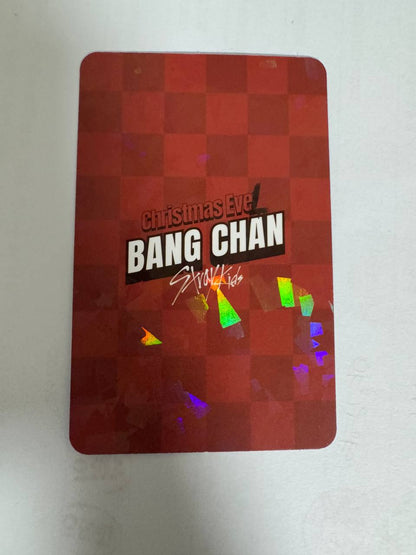Stray Kids BANG CHAN Christmas EVEL Photocard