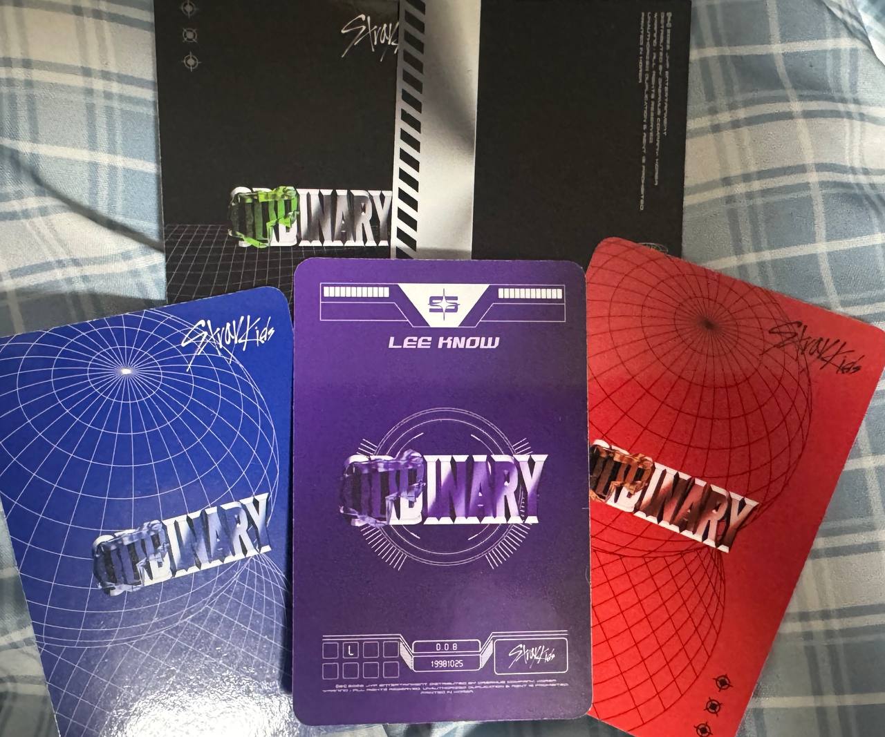 Stray Kids LEE KNOW ODDINARY Photocard !!!!SET ONLY!!!!